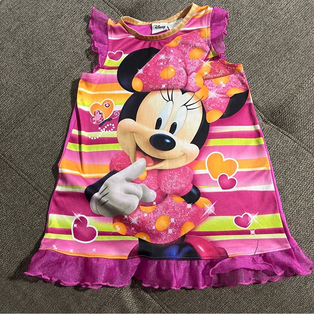 2014 Disney Minnie Mouse nightgown (3T) Minor Flaws